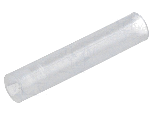 Afstandbus; LED; Øext: 4mm; ØLED: 3mm; L: 20,5mm; natuurlijk; UL94V-2 Afstandbus; LED; Øext: 4mm; ØLED: 3mm; L: 20,5mm; natuurlijk; UL94V-2